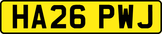 HA26PWJ
