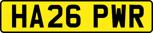 HA26PWR