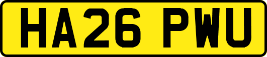 HA26PWU