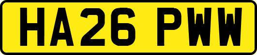HA26PWW