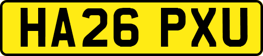 HA26PXU
