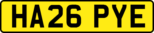 HA26PYE