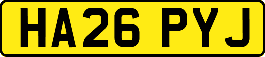 HA26PYJ