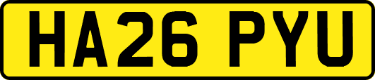 HA26PYU