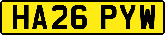 HA26PYW