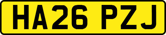 HA26PZJ