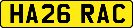HA26RAC