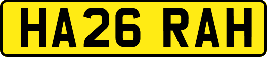 HA26RAH