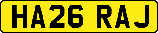 HA26RAJ