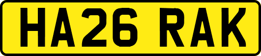 HA26RAK