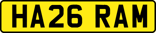 HA26RAM