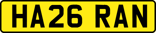 HA26RAN