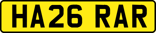 HA26RAR