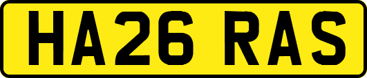 HA26RAS