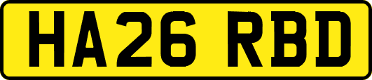 HA26RBD