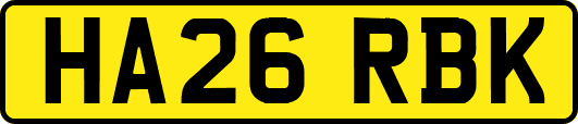 HA26RBK
