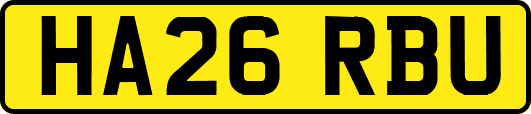 HA26RBU