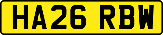 HA26RBW