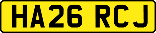HA26RCJ