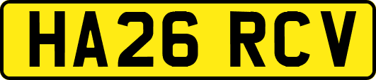 HA26RCV