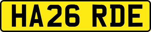HA26RDE