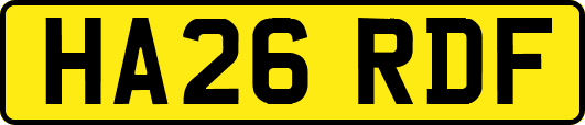 HA26RDF