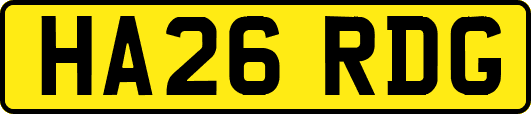 HA26RDG