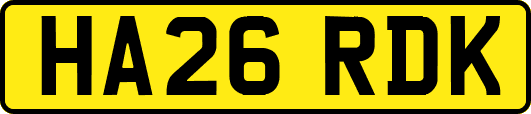 HA26RDK