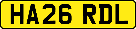 HA26RDL