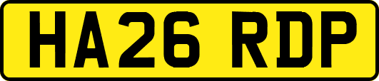 HA26RDP