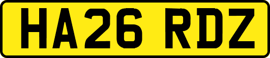 HA26RDZ