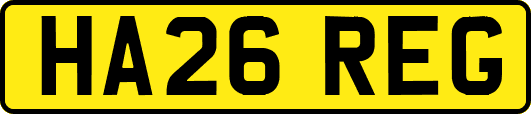 HA26REG
