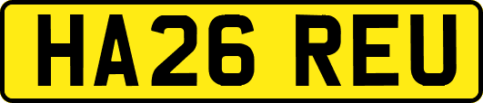 HA26REU