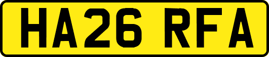 HA26RFA
