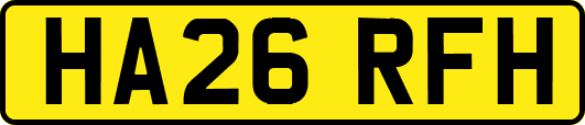 HA26RFH