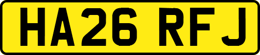 HA26RFJ