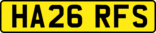 HA26RFS