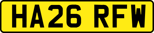 HA26RFW