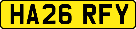 HA26RFY