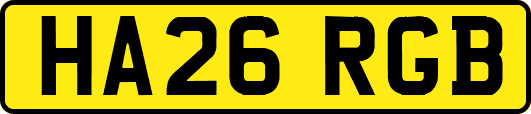HA26RGB