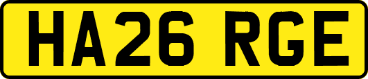 HA26RGE