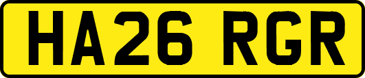 HA26RGR