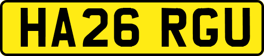 HA26RGU
