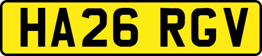 HA26RGV