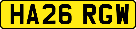 HA26RGW