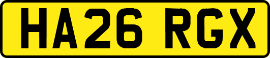 HA26RGX