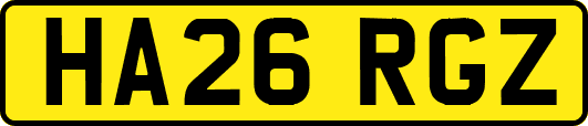 HA26RGZ
