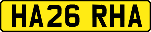 HA26RHA