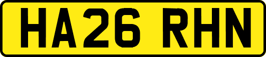 HA26RHN
