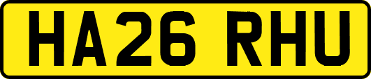 HA26RHU